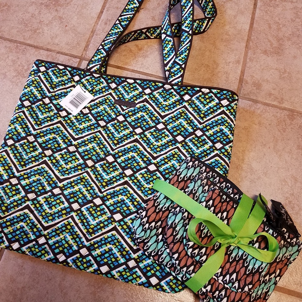 New Vera Bradley Travel Bag Bundle